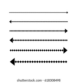 arrows created by points