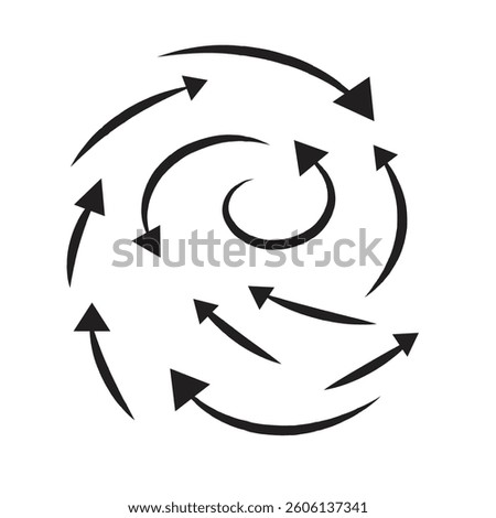 arrows curved good looking and downloadable