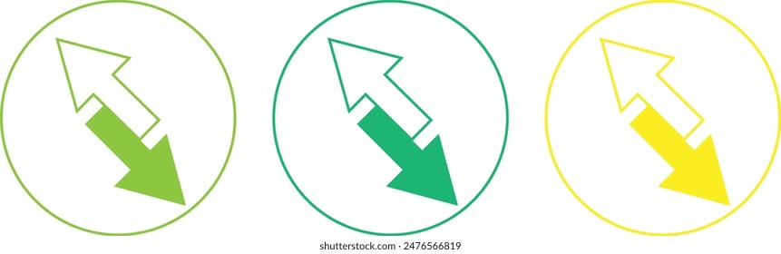 arrows data transfer icon, exchange arrow icons - Swap icon with two arrows 