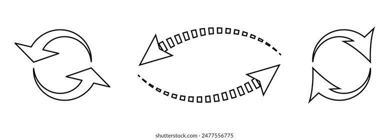 arrows data transfer icon, exchange arrow icons - Swap icon with two arrows. Transfer icon . Eps 10.