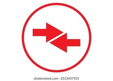 arrows data transfer icon, exchange arrow icons - Swap icon with two arrows