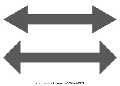 Arrows data transfer icon, exchange arrow icons - Swap icon with two arrows