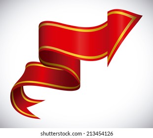 arrows design over gray background vector illustration