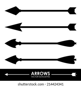 arrows design over gray background vector illustration