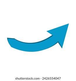 Arrows in different directions icon vector. Four Arrows icon sign symbol vector. Recycling vector icon illustration isolated on white background