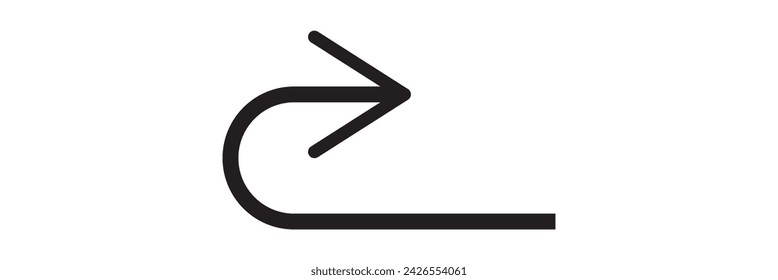 Arrows in different directions icon vector. Four Arrows icon sign symbol vector. Recycling vector icon illustration isolated on white background
