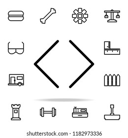 arrows in different directions icon. web icons universal set for web and mobile