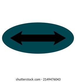 arrows in different directions that expand the circle