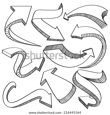 Arrows and Directions Icons Collection