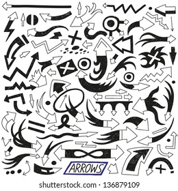 arrows doodles