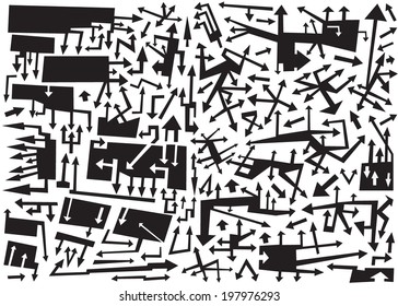 arrows doodles