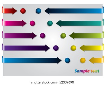 Arrows and dots