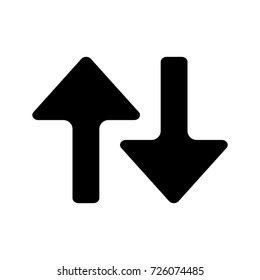 arrows / up down / comparison icon
