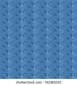 arrows flying up to the left on a blue background, editable vector seamless pattern