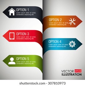 Arrows graphics design, vector illustration eps 10.