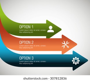 Arrows graphics design, vector illustration eps 10.