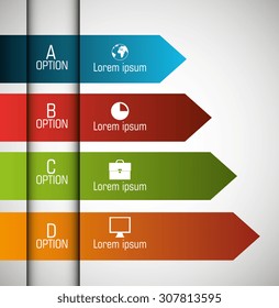 Arrows graphics design, vector illustration eps 10.