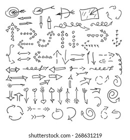 Arrows Hand Drawing