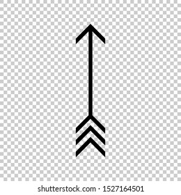 arrows hunt icon design flat vector illustration