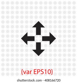 Arrows icon.