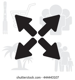 arrows icon