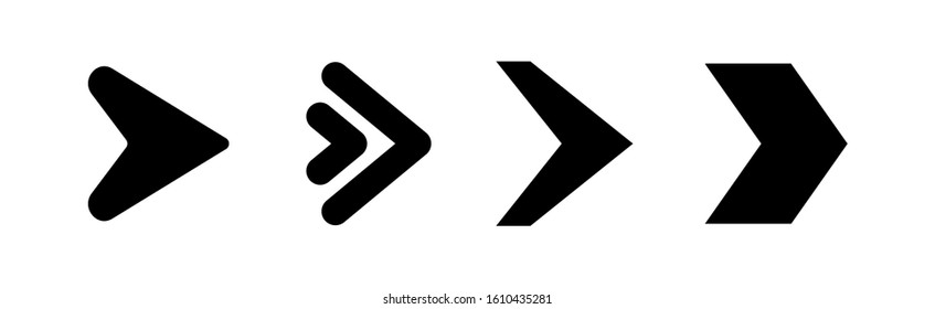 Arrows icon. Arrow vector icon. Arrows vector collection