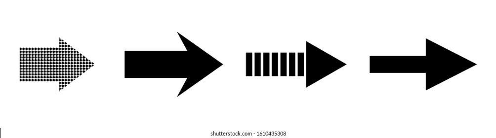 Arrows icon. Arrow vector icon. Arrows vector collection