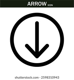 Arrows icon . Arrow icon. Arrow vector collection. Arrow. Cursor. Modern simple arrows. Vector illustration.Editable stroke. EPS 10.