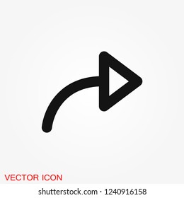 Arrows icon. Arrow for the website and app