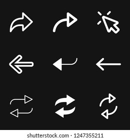 Arrows icon. Arrow for the website and app