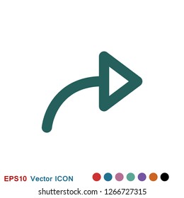 Arrows icon. Arrow for the website and app