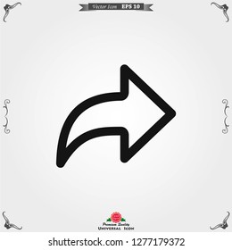 Arrows icon. Arrow for the website and app