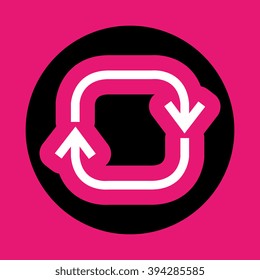 arrows icon  design 