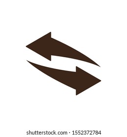 arrows icon design, Direction web forward direction web forward infographic and pointer theme Vector illustration
