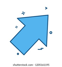 Arrows icon design vector