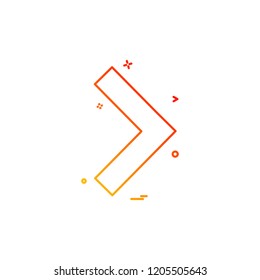 Arrows icon design vector