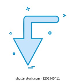 Arrows icon design vector