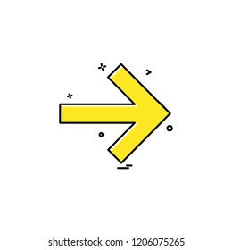 Arrows icon design vector