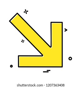 Arrows icon design vector