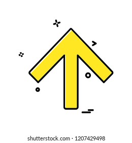 Arrows icon design vector
