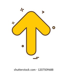 Arrows icon design vector