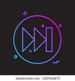 Arrows icon design vector