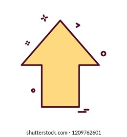 Arrows icon design vector