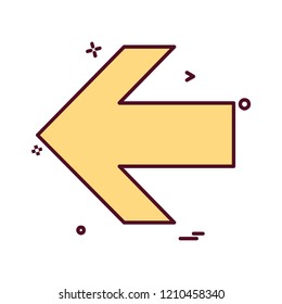 Arrows icon design vector