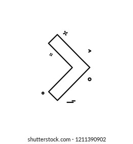 Arrows icon design vector