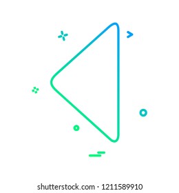 Arrows icon design vector
