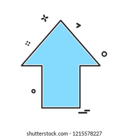 Arrows icon design vector