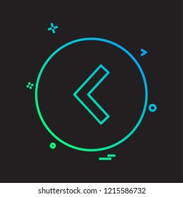 Arrows icon design vector