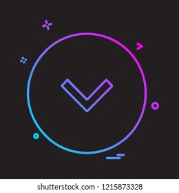 Arrows icon design vector