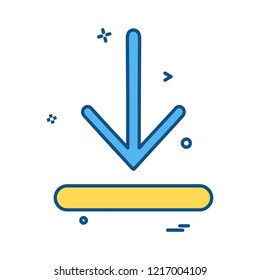 Arrows icon design vector